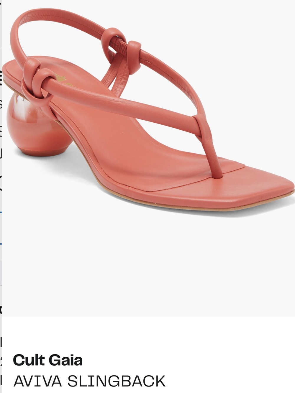 🔥🔥🔥CULT GAIA AVIVA SLINGBACK